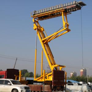 OEM Accept Truck Mounted Hydraulic Aerial Elevating Platform Electric Control with Engine Support for Roof <b>Level</b> Jobs - Product Image 4