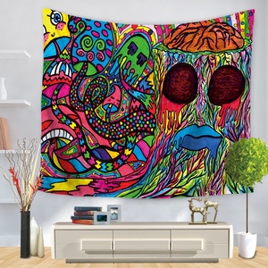 Painted Psychedelic Hippie Bedroom Decoration <strong>Background</strong> Wall Hanging - Product Image 4