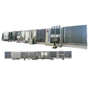 MBS TPE TPS Equipo de procesamiento de vidrio aislante vertical Línea de producción de ventanas de vidrio doble
