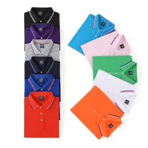 Polo tişörtleri pamuklu erkek gömleği özel Golf Polo gömlekler özel Logo Polo T Shirt erkekler için