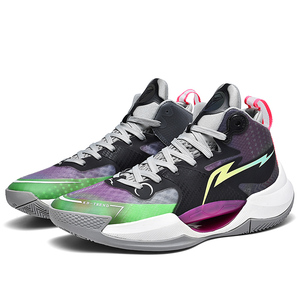 Zapatillas de Baloncesto Deportivas de Caña Alta para Hombre, Parte Superior de Malla, Entresuela de TPU, Cómodas, Antideslizantes, Duraderas, con Cordones, para Todas las Temporadas - Product Image 2