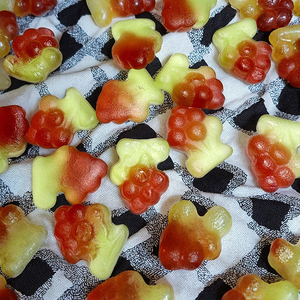 Bán buôn Kẹo gummy kẹo Vegan sức khỏe anh đào nho hương vị cho trẻ em kẹo và Kẹo đóng gói trong túi các loại trái cây kẹo - Product Image 2