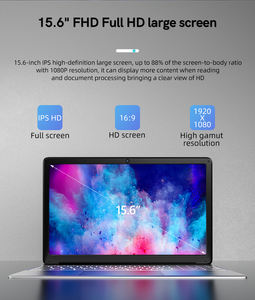 Portátil <span class=keywords><strong>KUU</strong></span> A8S de 15.6 Pulgadas para Estudiantes, FHD, 6 GB de RAM, 256 GB de SSD, Ultrabook con Intel J3455 de Cuatro Núcleos, Cámara Web y Windows 10 - Product Image 2