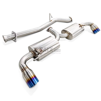 Catback knalpot mobil Mazda RX-8 2004-2011 Ss304, pipa knalpot modifikasi otomotif performa grosir