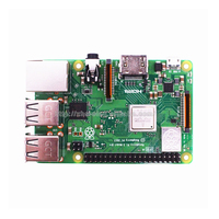 CPU ARM quad-core Original avec carte de développement WiFi BT 64 bits 1.4GHz 8G/16G/32G Raspberry Pi 3 modèle B +