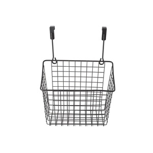 Modern Dormitory Bedside Hanging Wrought Iron Storage Basket Rack Eco-Friendly Wall-Mounted <b>Kitchen</b> & <b>Bathroom</b> Drain Basket - Product Image 5