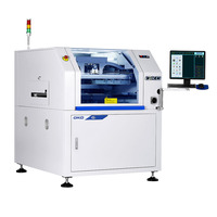 Máquina de impresora de pasta de soldadura completamente automática GKG, impresora de plantilla SMT, máquina de impresión de Pcb de China para línea de producción de Pcb LED