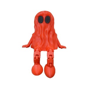 Figurine Articulée Fantôme d'Halloween Imprimée en 3D, Décoration de Fête Nocturne de Carnaval en Verre, Jouet à Brancher, Cadeau - Product Image 5