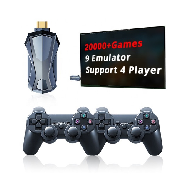 2025 D10 64G M8 Upgrade D10 4k hd 20000 Game Stick Lite Retro TV Video Game Consoles