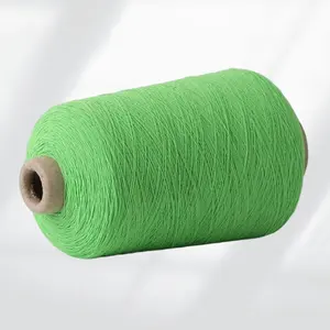 100#nylon factory direct selling nylon latex rubber elastic thread covered yarn for knitting socks with best quality