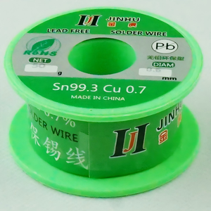 Fil à souder en étain sans plomb approuvé CE Rohs, <span class=keywords><strong>rouleau</strong></span> de 50 g, flux de colophane à 2 %, cœur OEM/ODM MECHANIC pour le brasage électronique - Product Image 1