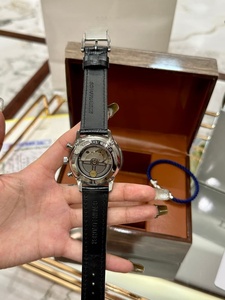 Sleek Mens <b>Chronograph</b> Dress Watch <b>Automatic</b> Movement Minimalist Dial Sapphire Crystal Office Wear Timepiece IWCes - Product Image 4