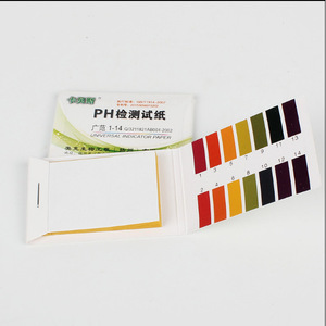 Tiras reactivas de pH Cabes 1-14, papel indicador universal para pruebas de suelo, orina y cosméticos - Product Image 1