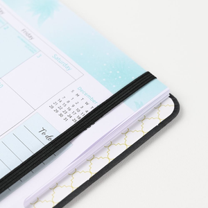 Agenda scolaire 2026-2027 avec spirale, liste <span class=keywords><strong>de</strong></span> tâches, mise en page <span class=keywords><strong>calendrier</strong></span> et design <span class=keywords><strong>de</strong></span> couverture élégant - Product Image 6