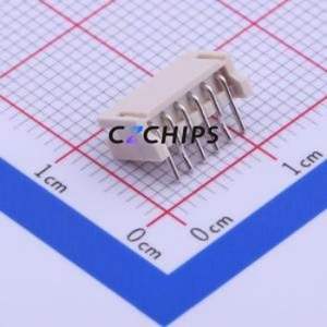 S6B-ZR(LF)(SN) Wire-to-Board Pin Header Bent Lead Through Hole,P=1.5mm Connector 1x6P 1.5mm Right Angle Insert ZH - Product Image 2