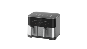 مقلاة هوائية كبيرة السعة 11 لتر بدون زيت ثنائية النواة متعددة الوظائف للاستخدام المنزلي والتجاري - Product Image 2