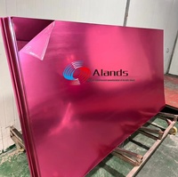 Plaque de miroir acrylique de haute qualité, panneau de miroir en plastique pour la décoration intérieure