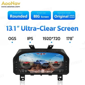 13.1 Inch Car LCD Digital Cluster for Dodge Ram 2013-2018 Original <b>Stereo</b> Virtual Speedometers Dashboard Player Linux <b>System</b> - Product Image 5