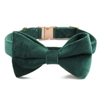 Collier pour chien en velours réglable avec boucle métallique, à libération rapide, personnalisé, de luxe, simple, en polyester, vente en gros de Chine, faible MOQ