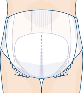 Couches à urine anti-fuite ATTENDS SLIP REGULAR 10 MEDIUM (4x26) haute performance fabriquées en Suède pour les soins quotidiens - Product Image 6