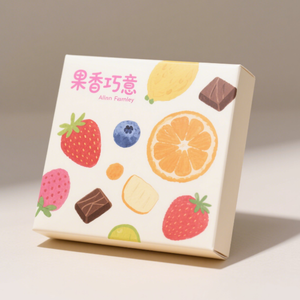 Tùy Chỉnh Ban Ngà Hộp Tráng Miệng Với Logo Thân Thiện Với Môi Bao Bì Giấy Cho Các Quán Cà phê Ý Và Takeaway Pastry Hiển Thị Hộp - Product Image 2