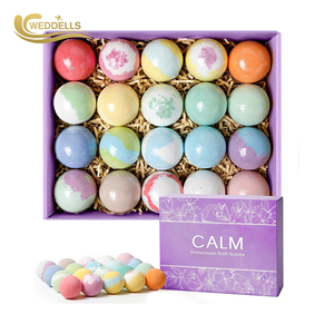 Coffret Cadeau de Bombes de Bain Naturelles et Biologiques, Artisanales, aux Huiles Essentielles, Effervescentes, pour <span class=keywords><strong>Spa</strong></span>, Vente en Gros, Marque Privée - Product Image 3