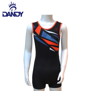 Justaucorps de <span class=keywords><strong>gymnastique</strong></span> avec short pour hommes, garçon, sublimation personnalisée - Product Image 4