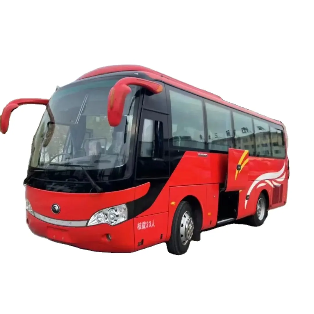 Китайский подерженный автобусный 2014 Yutong bus Yuchai, двигатель 200 лошадиных сил, 33 сиденья, высокое качество, низкая цена