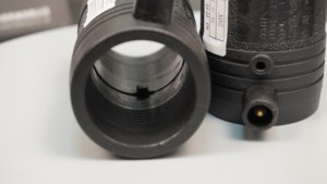 Acopladores de Electrofusión <span class=keywords><strong>EF</strong></span> de Alta Calidad HDPE SDR11 S40 de 40 mm para Tuberías de Gas/Petróleo PE100 PE80, Superficie Pulida, Conexión por Soldadura - Product Image 2