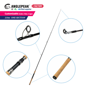 <span class=keywords><strong>Canne</strong></span> à pêche spinning en fibre de carbone 2,1 m 1 pièce avec poignée en liège, action M, pour la pêche en étang et en réservoir, pour la perche et le <span class=keywords><strong>brochet</strong></span> - Product Image 2