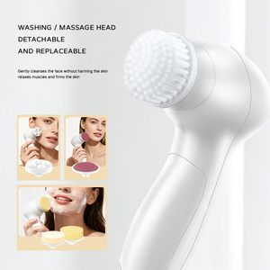 Épilateur électrique Kemei Km-3077 3 en 1, 5600 tr/min, 2 vitesses, lame en acier inoxydable, 450 mAh, rasoir pour poils du corps, outil de nettoyage du visage, ensemble complet - Product Image 5