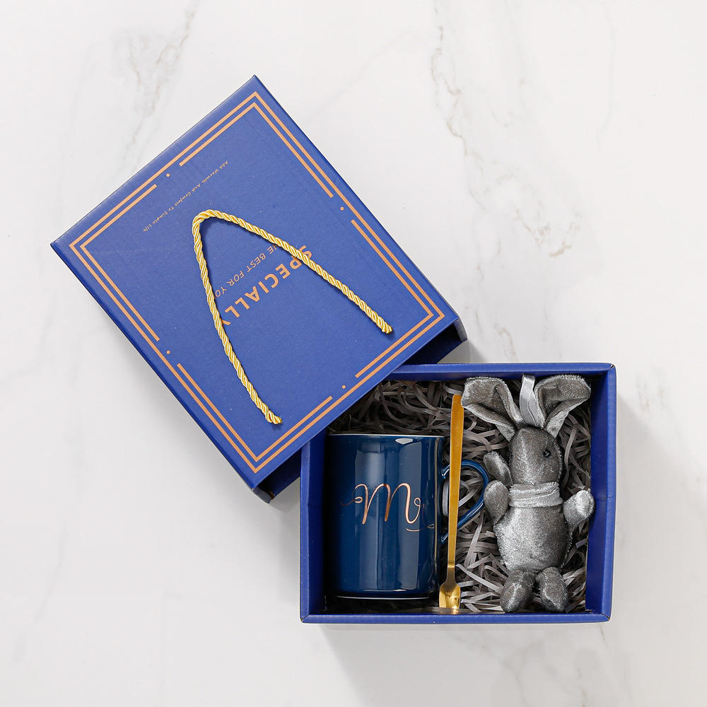 Conjunto de muñeca-02 letras azules