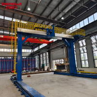 Sistema de Soldadura Robótica Montado en Riel de Pórtico para la Fabricación de Estructuras Pesadas