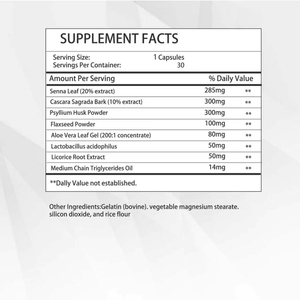 Cápsulas de Limpieza de Colon de 7 Días, Más Vendidas, con Hoja de Senna, Apoyo para la Salud Digestiva, Alivio del Estreñimiento Ocasional - Product Image 2