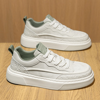 Chaussures décontractées tendance pour hommes 2025, style rétro, bout rond, à lacets, confortables et antidérapantes avec doublure en maille