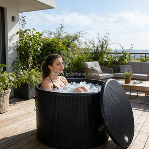 Baignoire à glace <span class=keywords><strong>gonflable</strong></span> individuelle <span class=keywords><strong>pour</strong></span> cryothérapie, bain froid <span class=keywords><strong>pour</strong></span> la récupération des athlètes, <span class=keywords><strong>kit</strong></span> de piscine <span class=keywords><strong>gonflable</strong></span> portable - Product Image 1