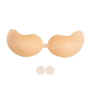 Patchs de poitrine en silicone ultra fins de style tendance, effet push-up, invisibles, fins, pour mariage, cache-tétons réutilisables pour femmes - Product Image 1
