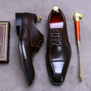 Zapatos Oxford de Cuero Personalizados de Lujo 2025 para Hombre de Negocios - Product Image 3
