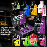 Creatina Líquida Oral con Sabor a Uva, Absorción Rápida, para Aumentar la Fuerza Muscular, Pre-Entrenamiento, Venta al Por Mayor, OEM, Marca Privada