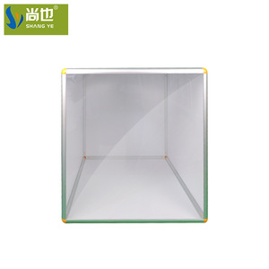 Shang Ye Raffle Box 25x30x40cm Aluminum Alloy Durable Company Unit Use Red Transparent Digital Printing - Product Image 5