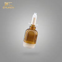 Flacon Ampoule de 10ml-15ml pour Sérum, Contenant Rechargeable pour Échantillon d'Essence, Logo Personnalisé Directement de l'Usine