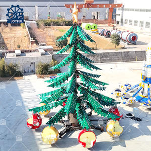 Atracción de Parque, Carrusel Infantil con Control Manual, Juego Mecánico de Árbol de Navidad Giratorio en Venta - Product Image 4
