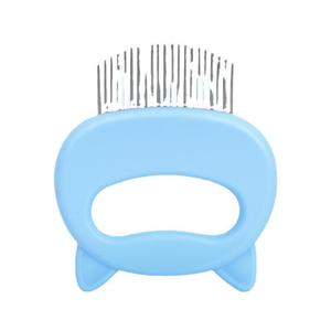 Peigne pour chat en forme de coquille, pour poils longs et courts, brosse de toilettage pour animaux, élimine les poils lâches, taille unique, en plastique - Product Image 5