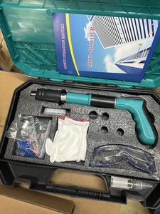 Mini Ceiling <b>Nail</b> Gun 5-gear Adjustable <b>Nail</b> Gun for Concrete Fastening Steel Material Ceiling Water Pipe <b>Wall</b> <b>Nail</b> Gun - Product Image 5