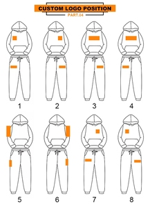 Giacca e Pantaloni Tuta in Nylon Personalizzati, Joggers Riflettenti 3M, Tuta Antivento per <span class=keywords><strong>Uomo</strong></span> - Product Image 5