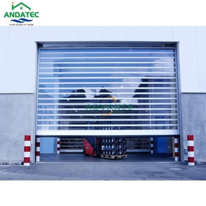 Sáng tạo trong suốt an ninh thời tiết Tác động kháng thiết kế hiện đại cho ngôi nhà các doanh nghiệp Polycarbonate Con lăn màn trập - Product Image 3