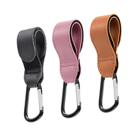 Accessoires pour poussette : Crochets en acrylique pour poussette, fixation personnalisable, pour suspendre sacs à couches, usage maternité, modèle 009