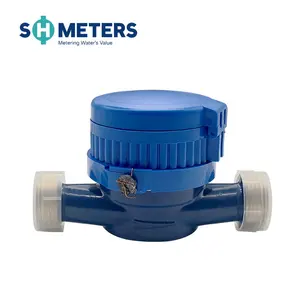 Medidor de água fria do corpo do latão do mostrador seco do jato único de alta qualidade dn25