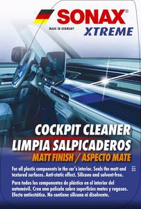 Nettoyant pour voiture Sonax Xtreme Cockpit 500 ml pour tableau de bord et console, pièces intérieures en plastique et surface mate - Product Image 5