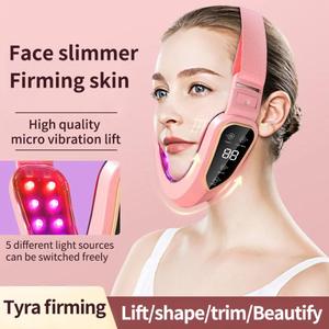 Ceinture de massage amincissante V-Face 12 modes, sangle sculptante pour la mâchoire, appareil LED anti-cellulite et lifting facial pour femmes - Product Image 3